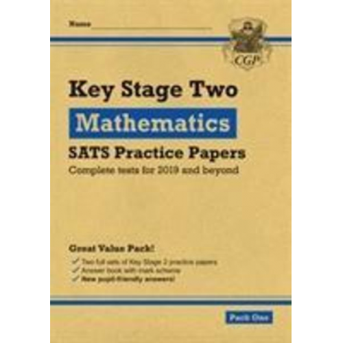 Cgp Books - KS2 Maths Year 6 SATS Practice Papers: Pack 2 - for the 2025 tests (with free Online Extras)