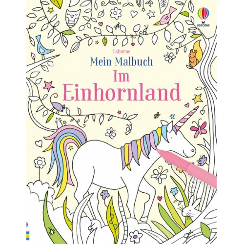 Kirsteen Robson - Mein Malbuch: Im Einhornland