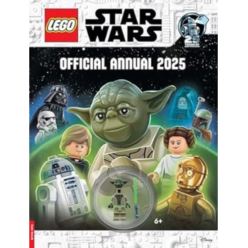 Buster Books LEGO® - LEGO® Star Wars(TM): Official Annual 2025 (with Yoda minifigure and lightsaber)