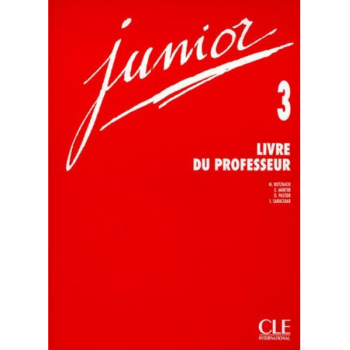 Butzbach - Junior Teacher's Guide (Level 3)