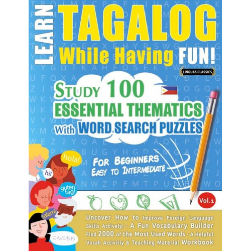 Linguas Classics - Learn Tagalog While Having Fun! - For Beginners