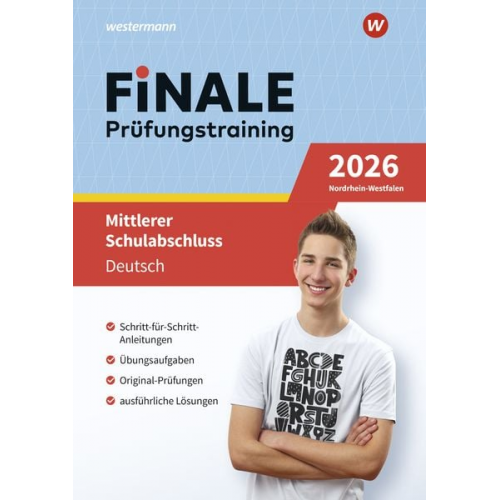 FiNALE - Prüfungstraining Mittlerer Schulabschluss Nordrhein-Westfalen. Deutsch 2026