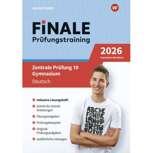 FiNALE Prüfungstraining Zentrale Prüfung 10. Gymnasium Nordrhein-Westfalen. Deutsch 2026