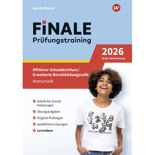 FiNALE - Prüfungstraining Mittlerer Schulabschluss, Fachoberschulreife, Erweiterte Berufsbildungsreife Berlin und Brandenburg. Mathematik 2026