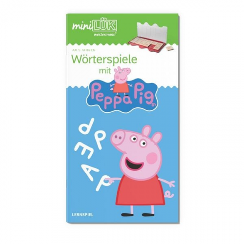 MiniLÜK. Kindergarten/Vorschule Wörterspiele mit Peppa Pig