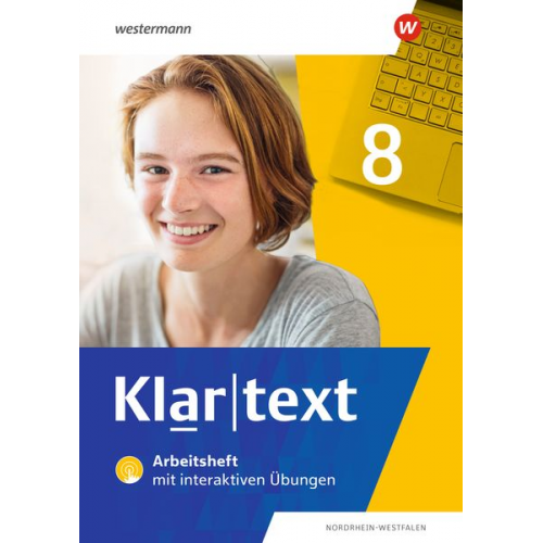 Klartext 8. Arbeitsheft mit interaktiven Übungen. Differenzierende Ausgabe für Nordrhein-Westfalen