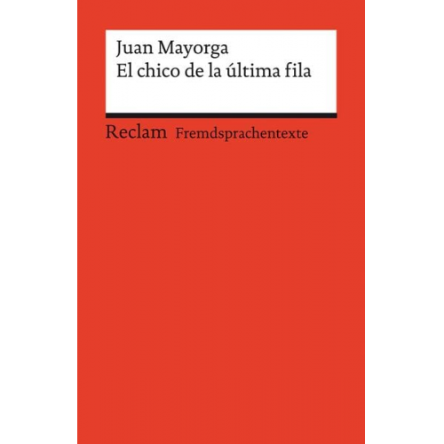 Juan Mayorga - El chico de la última fila