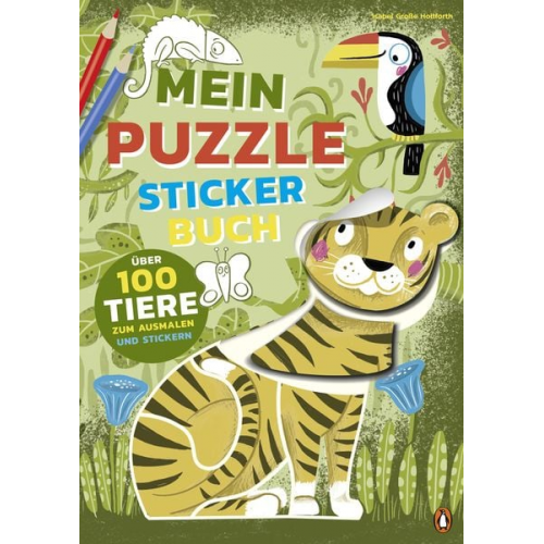 Isabel Grosse Holtforth - Mein bunter Puzzle-Sticker-Spaß - Tiere