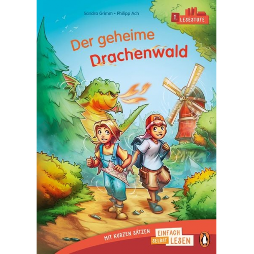 Sandra Grimm - Penguin JUNIOR – Einfach selbst lesen: Der geheime Drachenwald - (Lesestufe 1)