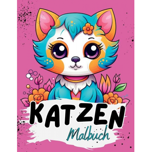 Lucy´s Tier Malbücher - Malbuch Katze