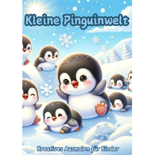 Maxi Pinselzauber - Kleine Pinguin-Welt