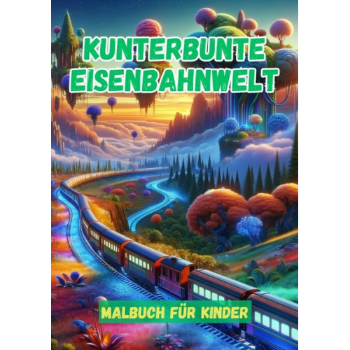 Maxi Pinselzauber - Kunterbunte Eisenbahnwelt