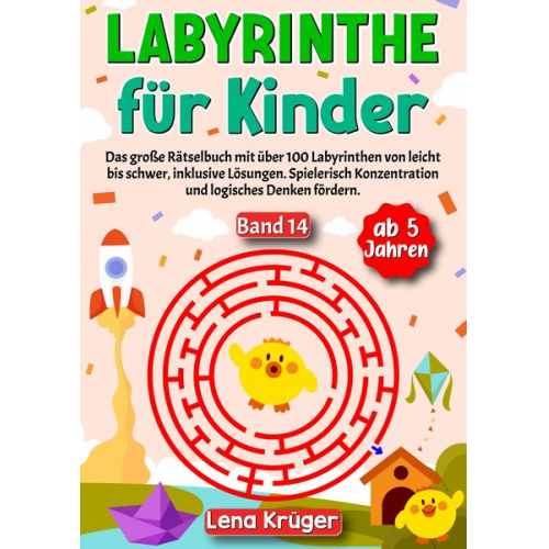 Lena Krüger - Labyrinthe für Kinder ab 5 Jahren - Band 14