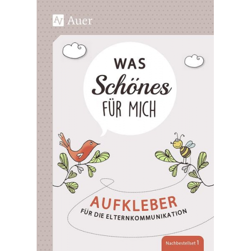 Auer Verlag - Sticker Elternkommunikation Nachbestellset 1