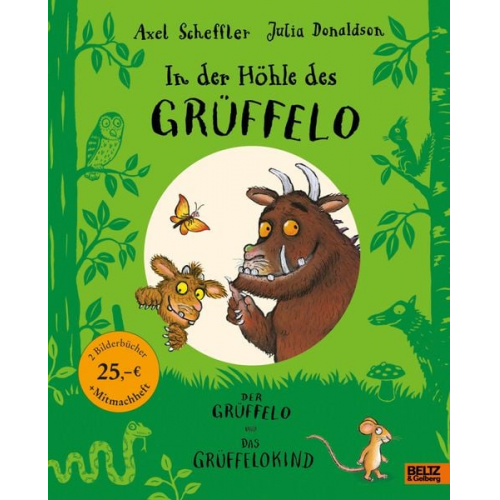 Axel Scheffler Julia Donaldson - In der Höhle des Grüffelo