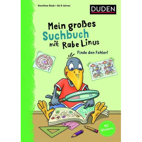 Dorothee Raab - Mein großes Suchbuch mit Rabe Linus