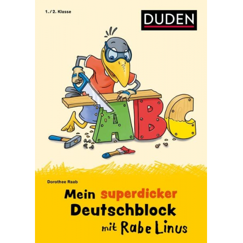 Dorothee Raab - Mein superdicker Deutschblock mit Rabe Linus