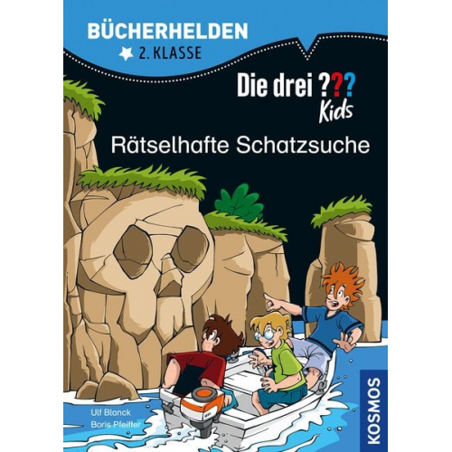 Ulf Blanck Boris Pfeiffer - Die drei ??? Kids, Bücherhelden 2. Klasse, Rätselhafte Schatzsuche