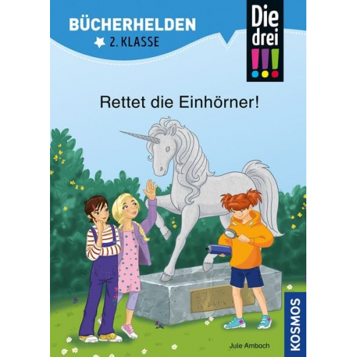 Jule Ambach - Die drei !!!, Bücherhelden 2. Klasse, Rettet die Einhörner!