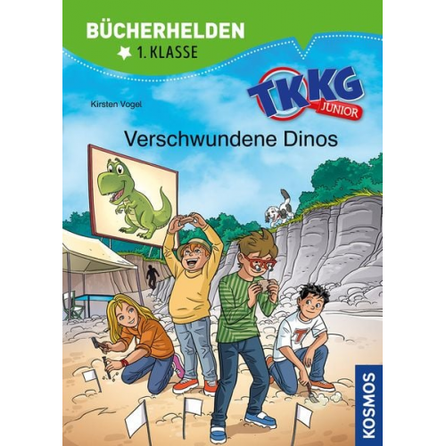 Kirsten Vogel - TKKG Junior, Bücherhelden 1. Klasse, Verschwundene Dinos