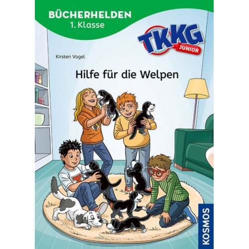 Kirsten Vogel - TKKG Junior, Bücherhelden 1. Klasse, Hilfe für die Welpen