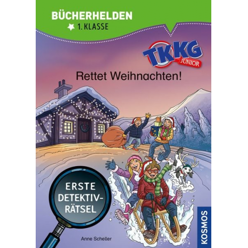 Anne Scheller - TKKG Junior, Bücherhelden 1. Klasse, Rettet Weihnachten!