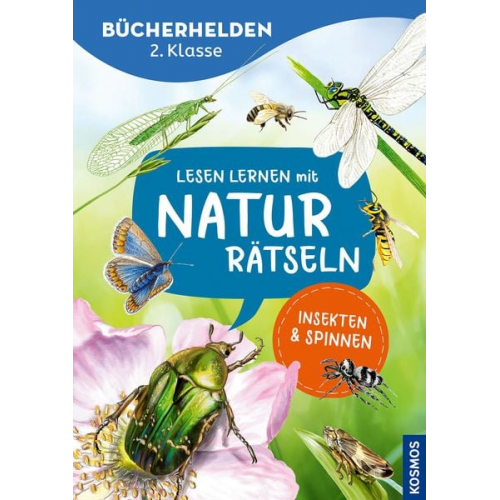 Leonie Duppke - Lesen lernen mit Naturrätseln, Bücherhelden 2. Klasse, Insekten & Spinnen