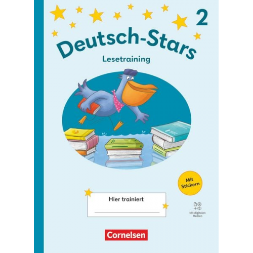 Deutsch-Stars - Lesetraining Ausgabe 2025 - 2. Schuljahr