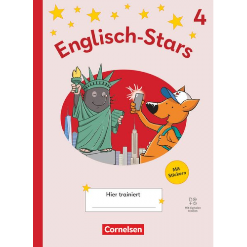 Englisch-Stars 4. Schuljahr - Allgemeine Ausgabe 2025 - Übungsheft