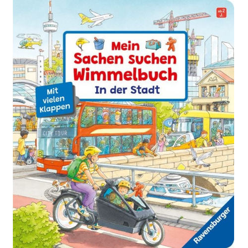 Ravensburger - Mein Sachen suchen Wimmelbuch: In der Stadt