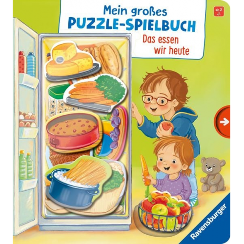 Mila Rulff - Mein großes Puzzle-Spielbuch: Das essen wir heute