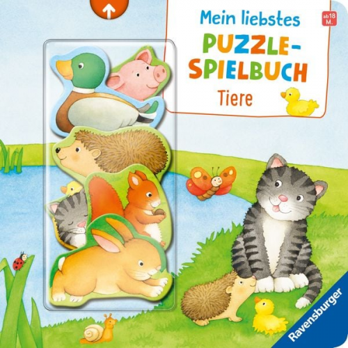 Frauke Nahrgang - Mein liebstes Puzzle-Spielbuch - Tiere