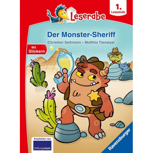 Christian Seltmann - Der Monster-Sheriff - Leserabe ab Klasse 1- Erstlesebuch für Kinder ab 6 Jahren