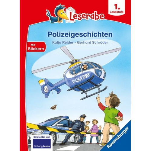 Katja Reider - Polizeigeschichten - Leserabe 1. Klasse - Erstlesebuch für Kinder ab 6 Jahren