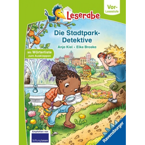 Anja Kiel - Leserabe - Vor-Lesestufe - Die Stadtpark-Detektive