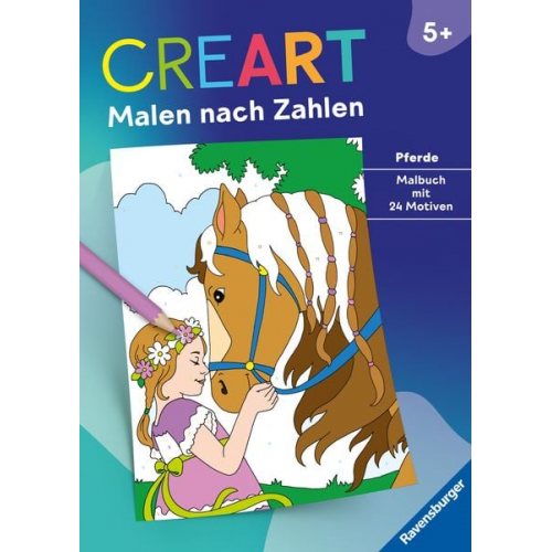 27011 - CreArt Malen nach Zahlen - Pferde