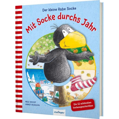 Nele Moost - Der kleine Rabe Socke: Mit Socke durchs Jahr