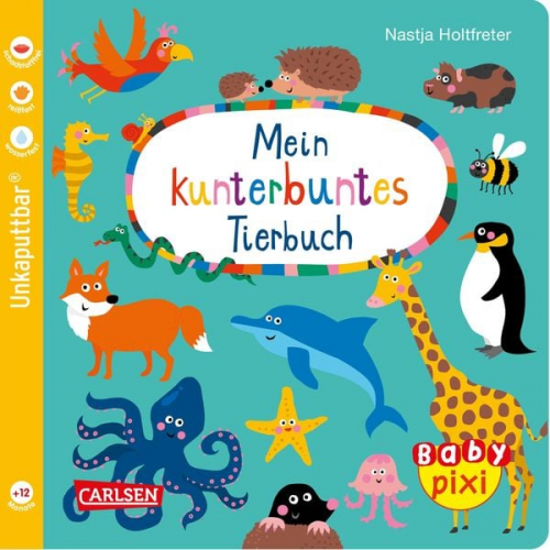 31503 - Baby Pixi (unkaputtbar) 58: Mein kunterbuntes Tierbuch