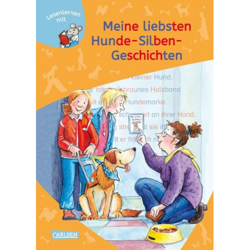 LESEMAUS zum Lesenlernen Sammelbände: Meine liebsten Hunde-Silben-Geschichten