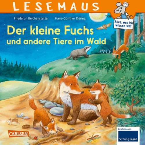 Friederun Reichenstetter - LESEMAUS 181: Der kleine Fuchs und andere Tiere im Wald