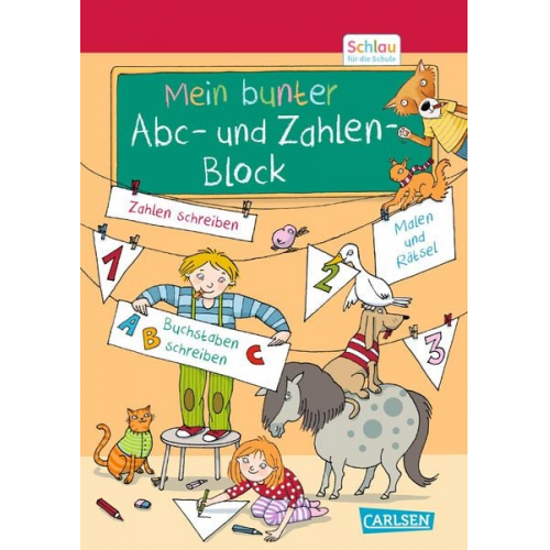 Caroline Fuchs - Schlau für die Schule: Mein bunter ABC- und Zahlen-Block