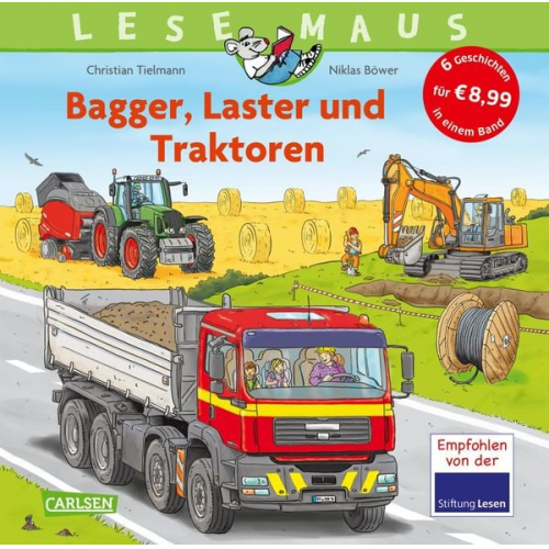 Christian Tielmann - LESEMAUS Sonderbände: Bagger, Laster und Traktoren – Alles über Fahrzeuge