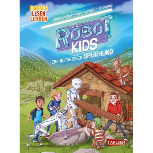 Bernd Flessner Hannah Flessner - Die Robot-Kids: Ein hilfreicher Spürhund