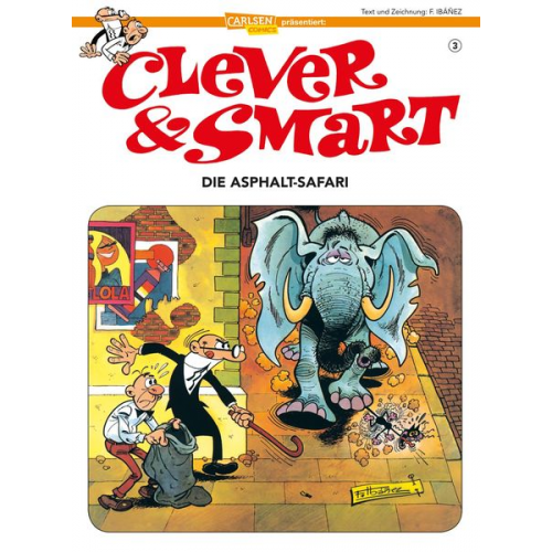 Francisco Ibáñez - Clever und Smart 3: Die Asphalt Safari