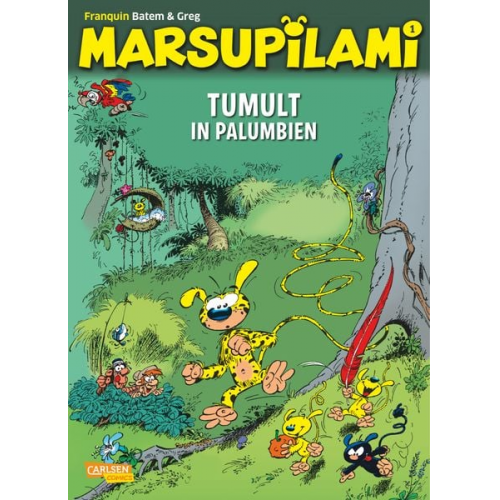 André Franquin Greg - Tumult in Palumbien / Marsupilami Band 1