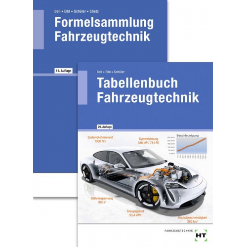 Marco Bell Helmut Elbl Wilhelm Schüler - Paketangebot Tabellenbuch Fahrzeugtechnik und Formelsammlung Fahrzeugtechnik