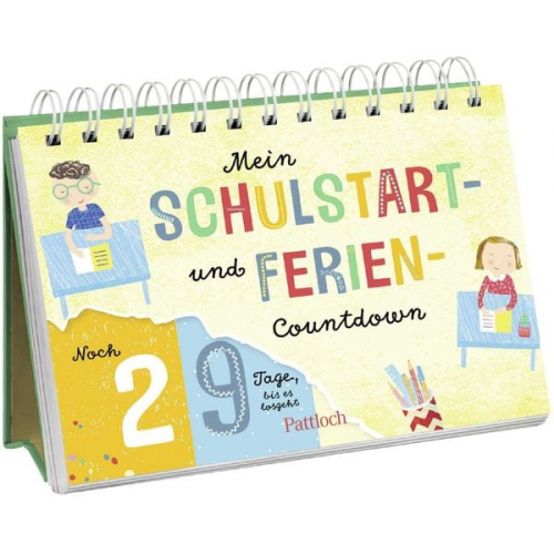 Pattloch Verlag - Mein Schulstart- und Ferien-Countdown