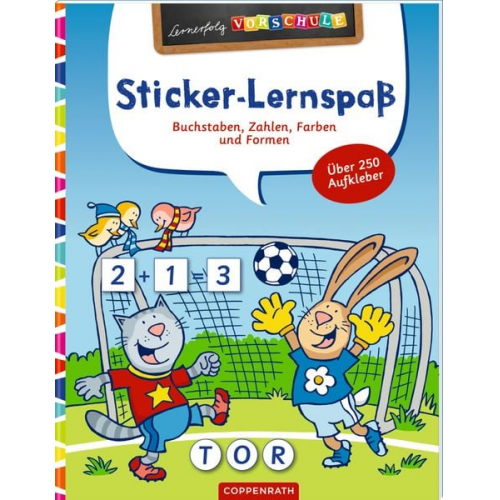 Sticker-Lernspaß (Fußball)