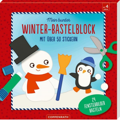 Kristin Farbig illustriert Labuch - Mein bunter Winter-Bastelblock