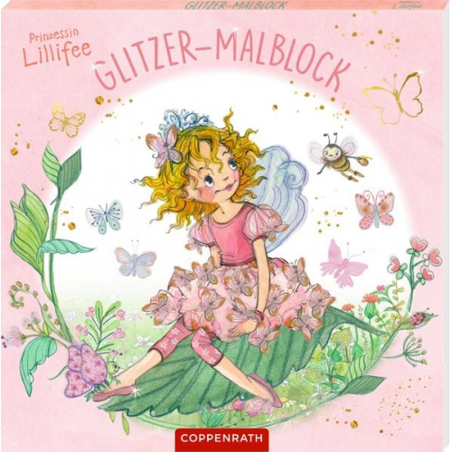 Monika Finsterbusch - Glitzer-Malblock (Prinzessin Lillifee)